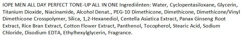 IOPE MEN ALL DAY PERFECT TONE-UP ALL IN ONE 120ml