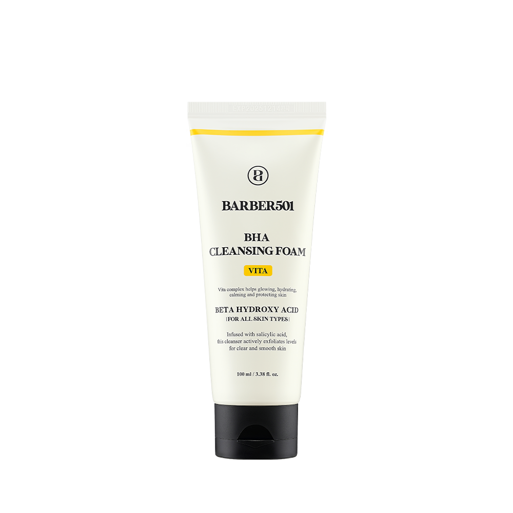 BARBER501 BHA Cleansing Foam #VITA – 100ml