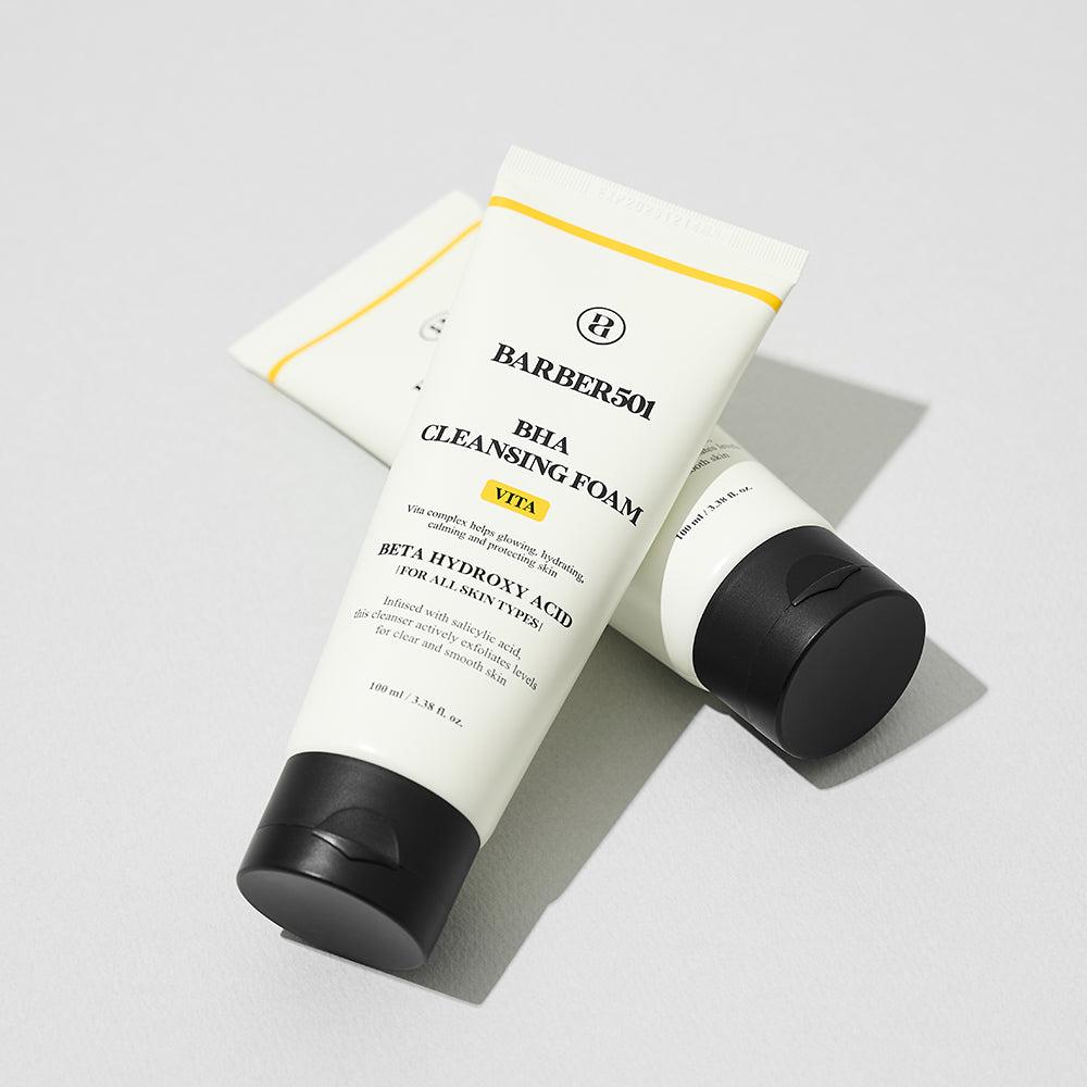 BARBER501 BHA Cleansing Foam #VITA – 100ml