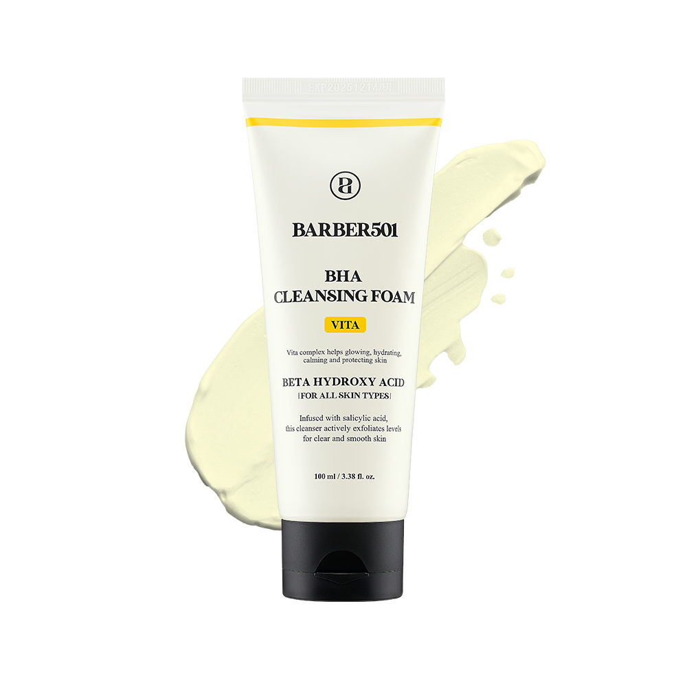 BARBER501 BHA Cleansing Foam #VITA – 100ml