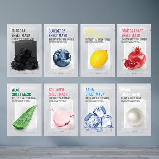 EUNYUL Purity Facial Sheet Mask Pack Set (8-types)