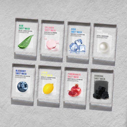 EUNYUL Purity Facial Sheet Mask Pack Set (8-types)