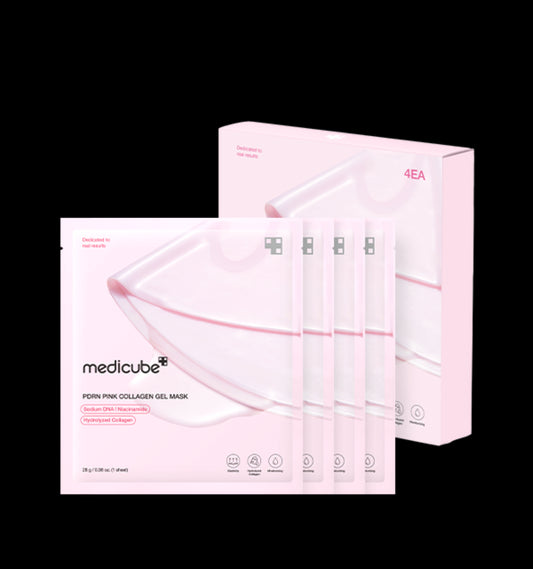 메디큐브 PDRN 핑크 콜라겐 젤 마스크 28g (4ea)