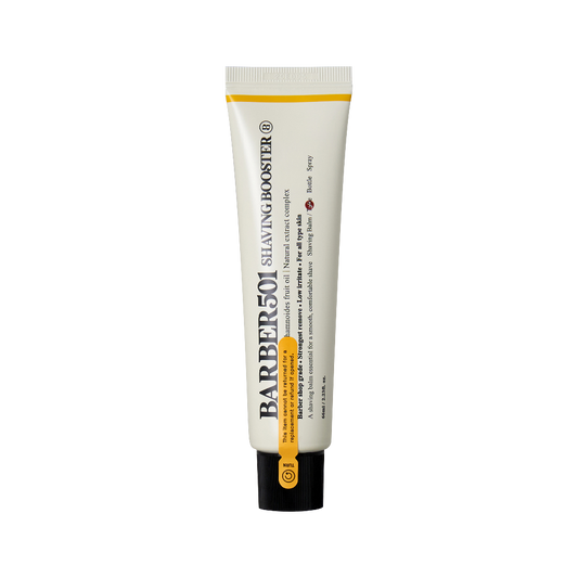 BARBER501 Shaving Booster Shaving Cream #VITA (Yellow) – 66ml