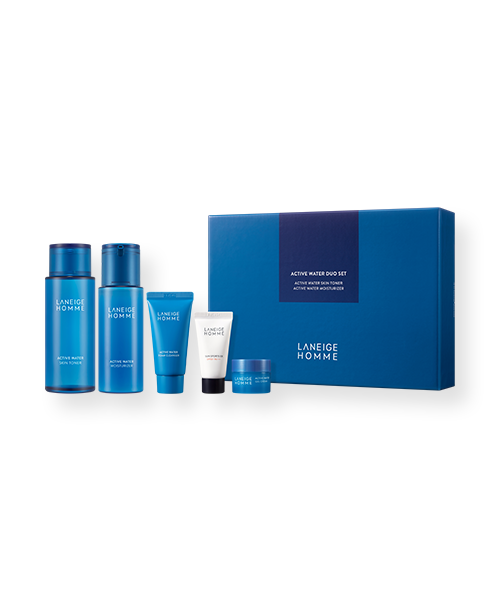 LANEIGE HOMME Active Water Duo Set – 180ml + 125ml