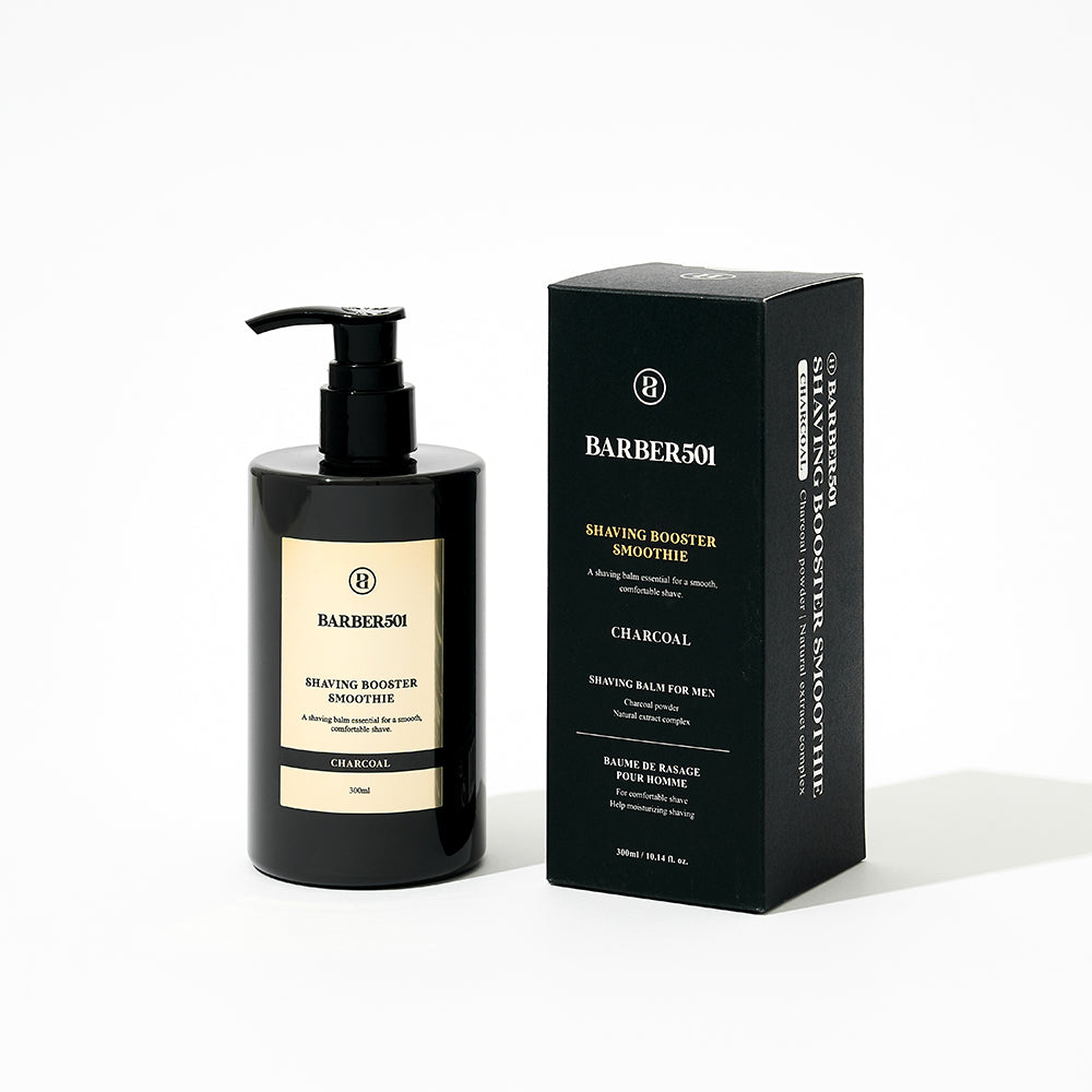 BARBER501 Shaving Booster Smoothie #CHARCOAL – 300ml