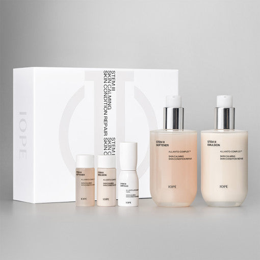 IOPE Stem 3 Softener &amp; Emulsion Skincare SET